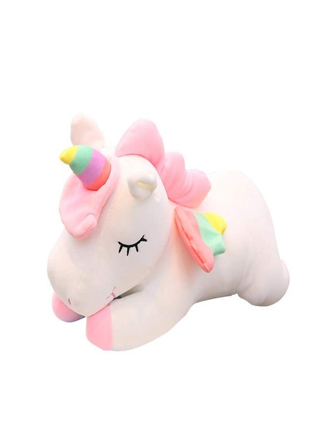 Trusmile Super Soft Unicorn Plush Toy Stuffed Animal Pillow Cushion Soft Stuffed for Baby Kids (Medium Size) - Image 2